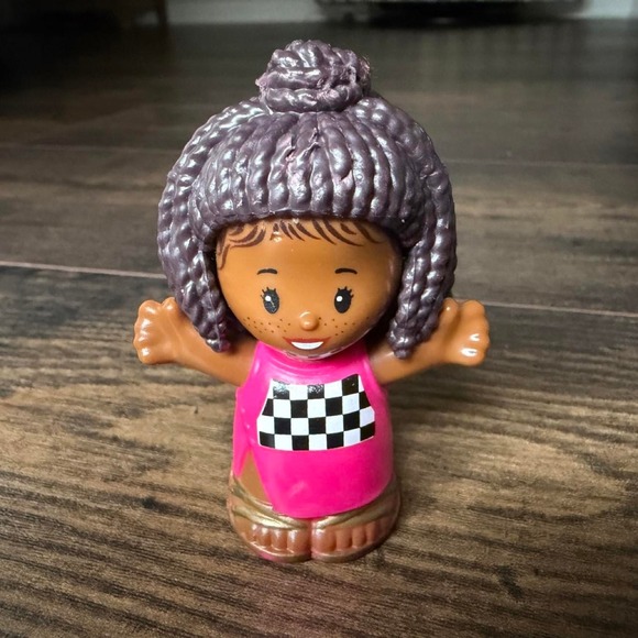 Fisher-Price Other - Fisher Price Little People Barbie Racecar Driver Figure